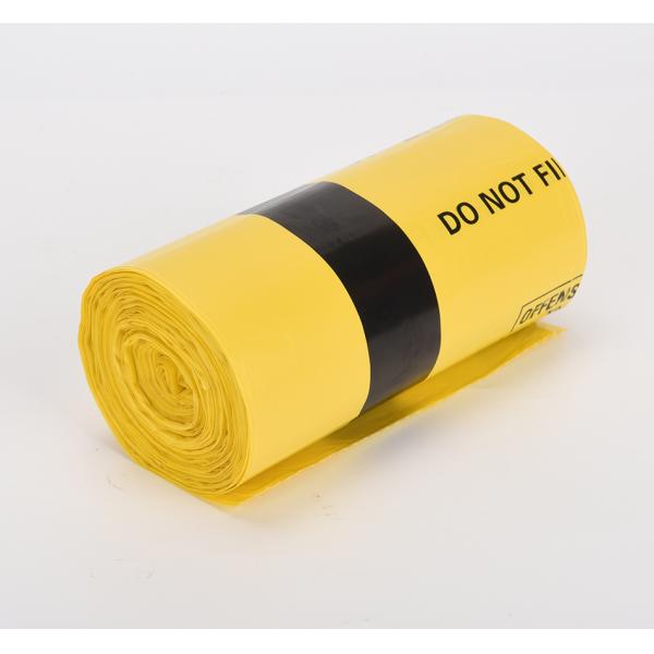 Переносные мешки с плоским ртом для больничных и клинических отходов толщина 5-100 микрон