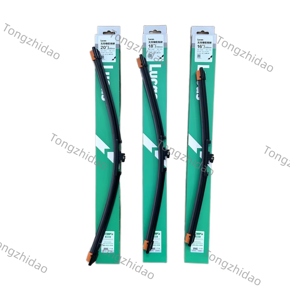 High Quality 16 Inches Lucas Boneless Rubber Wiper Blade Full New Auto Part for Windshield Wiper for Land Rover for BMW Audi
