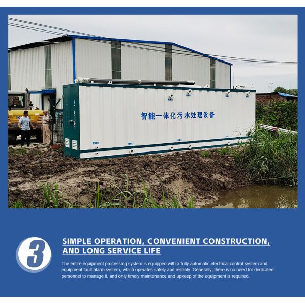 Containerized Integrated Wastewater Treatment Plant for Industrial Sewage Treatment