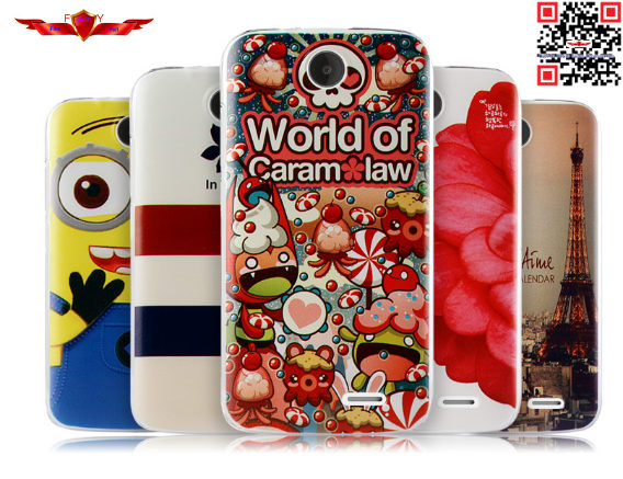 Hot Selling Cartoon PC Cover Case For Lenovo A560 Fashion Design High Quality