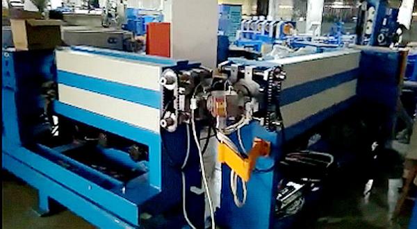 70+40 Jacket Sheat Extrusion Line , Low Noise Wire Making Machine For Power Cord