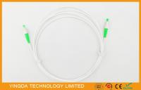 cordón de remiendo de la fibra óptica FC/APC - cuadro 8 blanco de cable de descenso de FC/del UPC SM SX FTTH