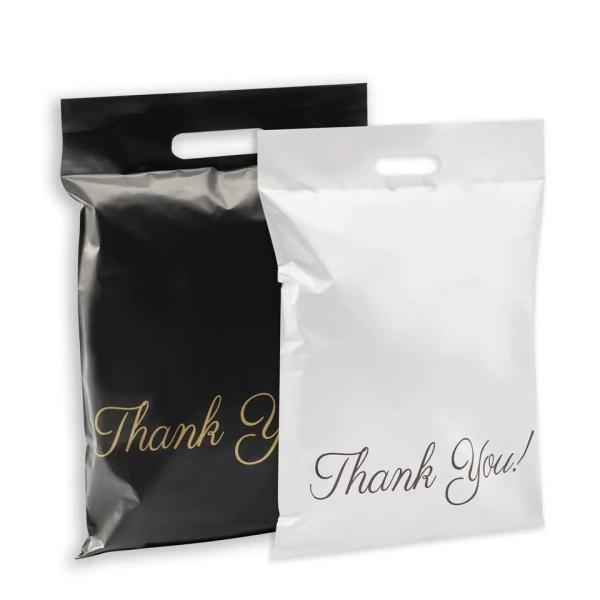 CTCX Packaging Bags for Clothing Poly Mailers With Handle Plastic Nude Courier Bag Poly Mailer Polymailers With Handle Verified
