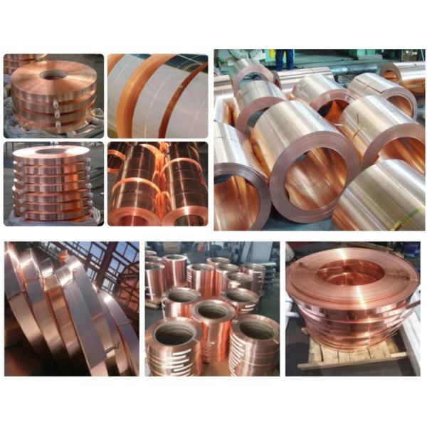 Сплав обнажает медную латунную катушку C10300 крена подгонял размер 1mm до 20mm