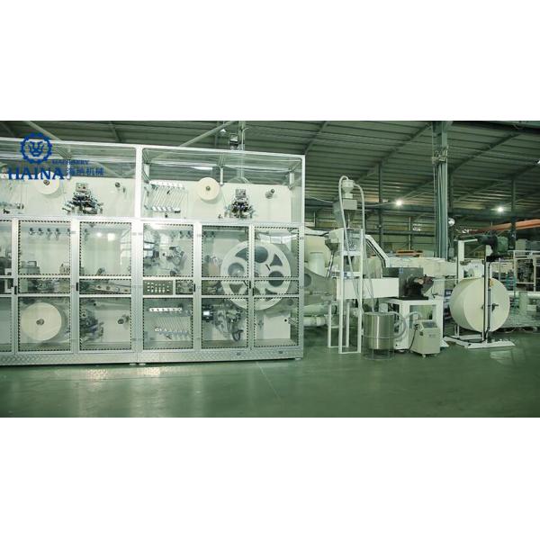 Modular Clothlike / PE Backsheet Diaper Manufacturing Machine
