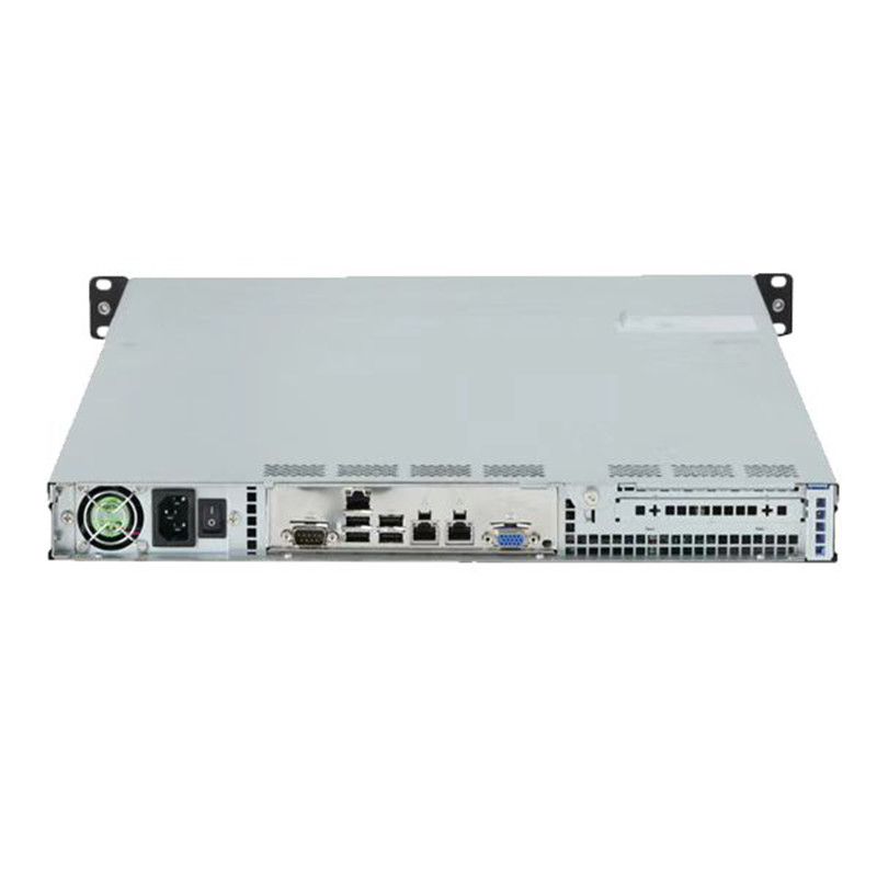 Сетевое решение 1U Rack Server с двойными портами LAN и процессором Intel Xeon