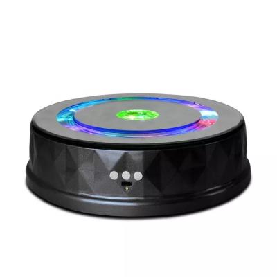 23cm Exquisite Rotating Led Display Stand 360 Degree Rotating Turntable Display Stand