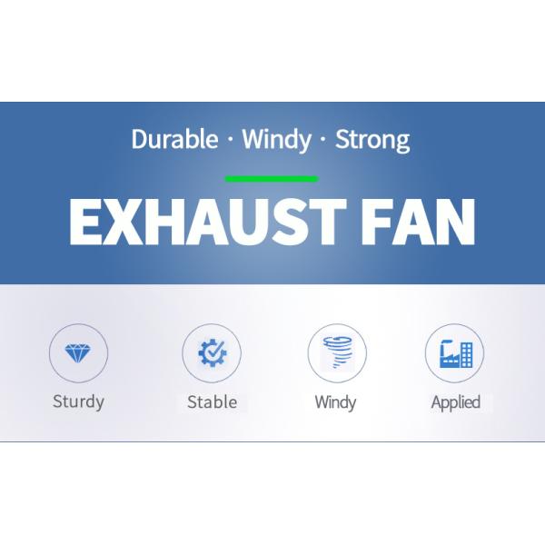 Portable industrial exhaust fan Wall Mounted Heavy Duty high volume air intake exhaust fan system industrial extract fan