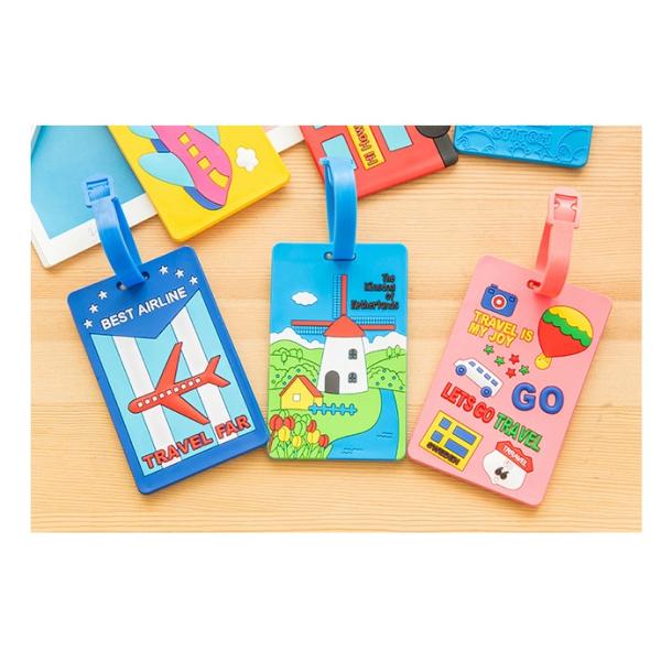 Custom Personalized Luggage Tag, Wholesale High Quality Bulk Luggage Tag, Luggage Tag Pvc