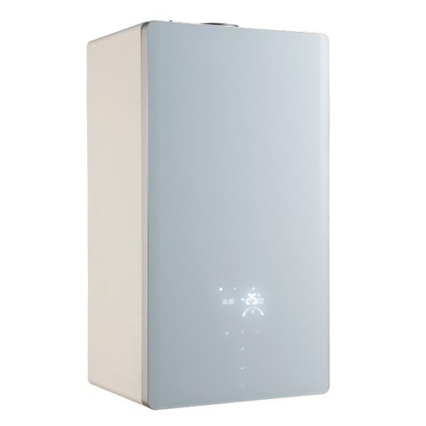 24H Timer Control Glass Panel Wall Hung Gas Boiler ISO 14001