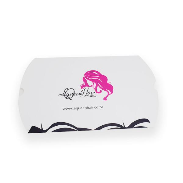 Pillow Type Wig Packaging Box OEM Hair Extension Packaging Boxes