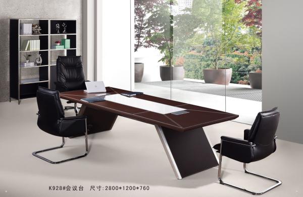 luxury leather office conference table furniture/luxury leather office conference table
