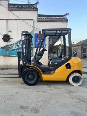 2.5 toneladas de empilhadeira de segunda mão Komatsu GPL empilhadeiras de segunda mão
