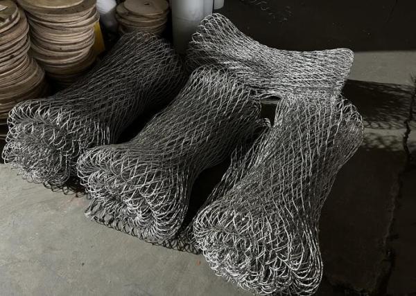 Protection Metal Rope Mesh 304 / 316 Stainless Steel Woven Mesh