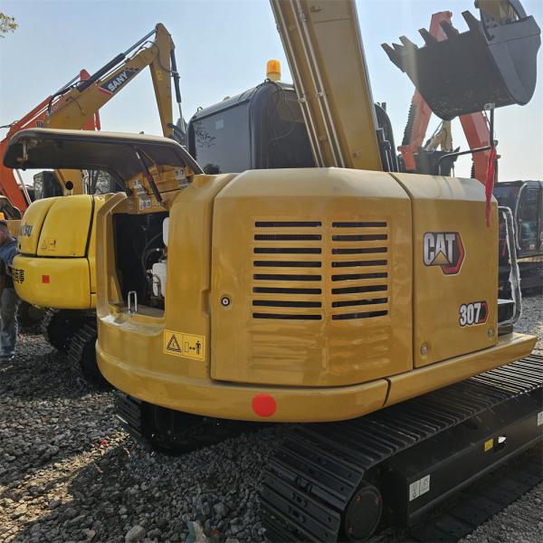 7 Ton Used Excavator Equipment Cat Excavator 307 Japan Origin