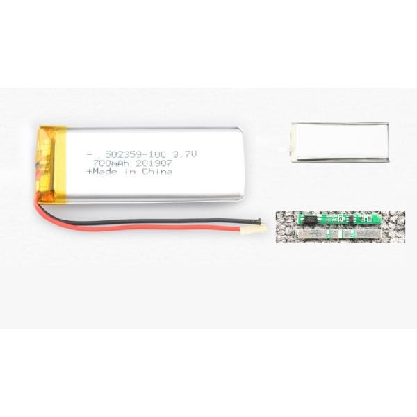 502359 Model 700mAh 10C High Discharge Rate Li Polymer Battery for Drones