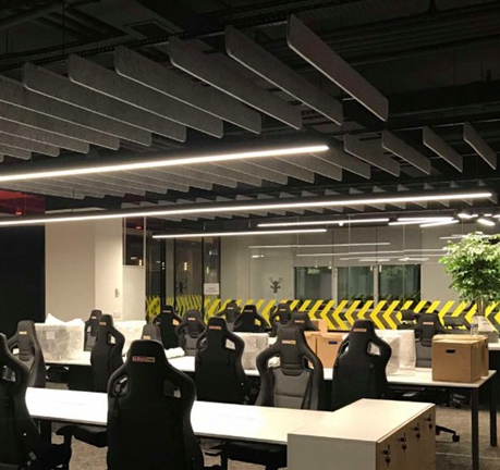 Office Ceiling Tiles Cement Board Wood Wool Acoustic Panel DIY Easy Installation