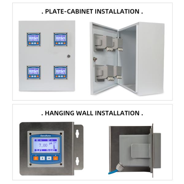 Передатчик IP66 RS485 4-20mA онлайн pH/ORP для нечистот