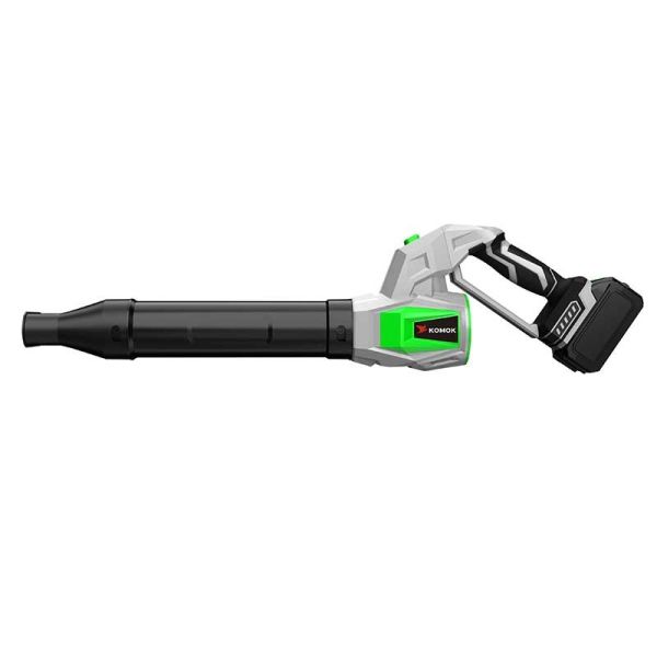 Commercial Brushless Leaf Blower B2B Supply | Smart LED Display 3-Speed Jet Fan, 21V 550W Electric Garden Blower with 180° Adjustable Handle | Wholesale Price