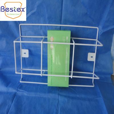 white Triple Wire 50*29*12.5cm Metal Glove Box Holder