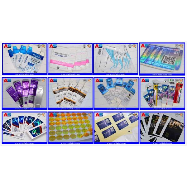 Сильная слипчивая стеклянная бутылка фармации стероидов пробирок 30ml обозначает коробки