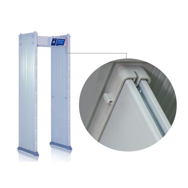 Чувствительность ворот 255 металлоискателя дверной рамы зоны службы безопасности аэропорта Мулти ровная высокая
