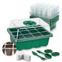 Plante de jardin personnalisée plateau de pépinière pot de culture germination démarreur 12 cellules plantation de semis plateaux
