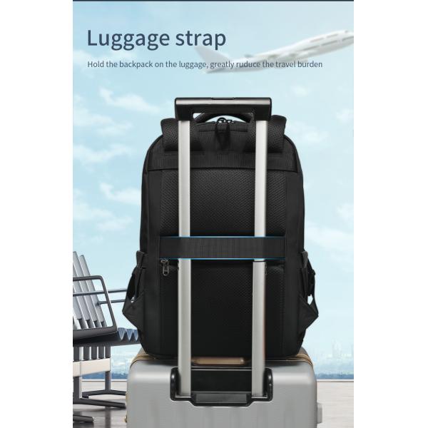 Business Travel Backpacks Anti Theft Waterproof Shockproof Large Capacity 15.6 Inch Laptop Luxury
