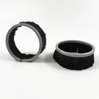 Nylon Round Formed Cup Shape Strip Brush For Seal Vacuum Cleaning