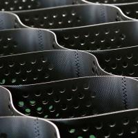 150 mm de hauteur Chine Texturé Perforé HDPE Geocell fourniture pour la protection de la pente de la route