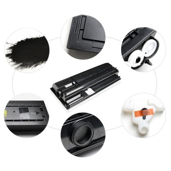 Cartucho de tonalizador preto original do tonalizador TK435 de Kyocera Taskalfa 220 para a copiadora