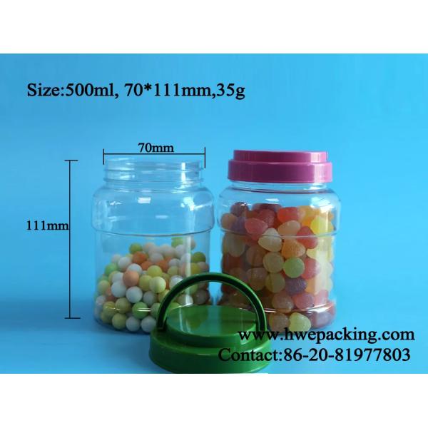 Опарник воздухонепроницаемое 500ml пластиковой упаковки соленья еды овоща макаронных изделий