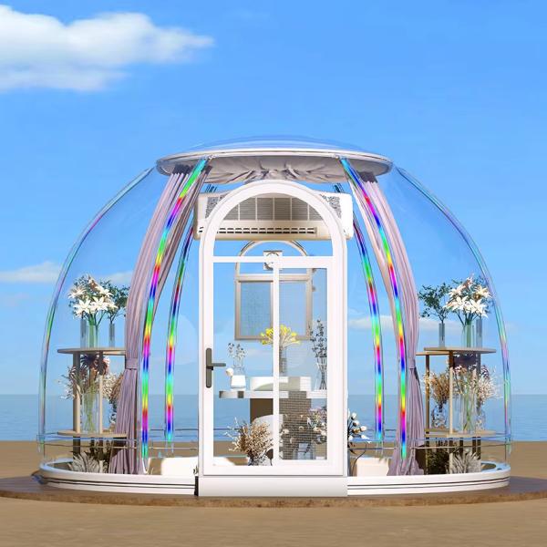 Professional Bubble Dome Room House Prefab Dome Style House for Hotel Garden Restaurant