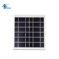 Sistema de alumínio 4W-6V das energias solares da casa do painel solar 6V 4W do quadro ZW-4W-6V-1