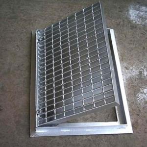 3mm Serrated Grating Trench Cover With Angle Frame