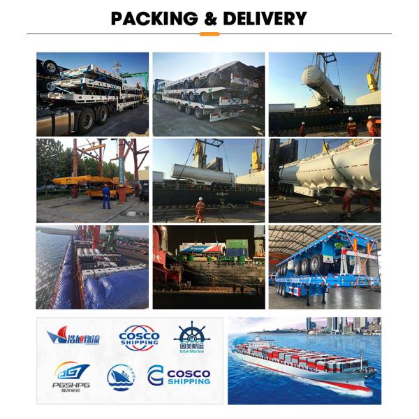 2/3/4 Axle Fuel Tank Semi Trailer 4000/45000 Litres Fuel Tanker Truck Semi Trailer