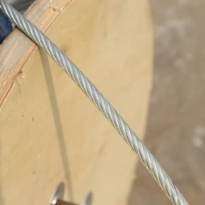 Strength Stainless Steel Grade 4.5mm 4.8mm Galvanized Steel Wire for Electric / Sling Rope 1570MPa