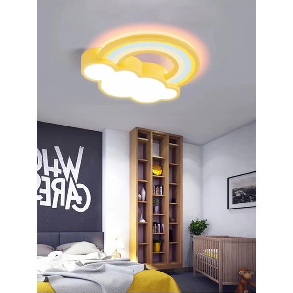 Princess Room Light Fixtures Bedroom And Warm Simple Cartoon rainbow ceiling light(WH-MA-300)