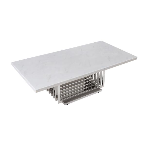 Мебель комнаты прожития журнального стола нержавеющей стали ODM 0.26CBM