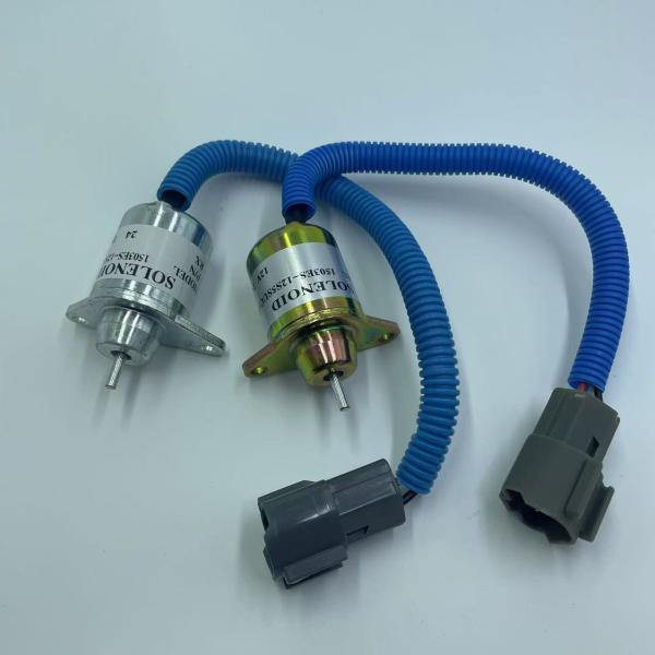 12V Diesel Fuel Solenoid Valve 1503ES-12S5SUC12S Shut Off Solenoid Valve For YANMAR