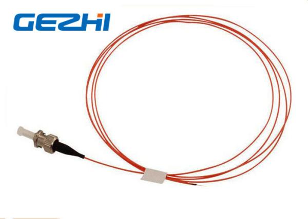 Orange OM2 Fiber Optic Patch Cord Accessories ST MM SX 50 / 125um 2 Meters 900um Pigtail
