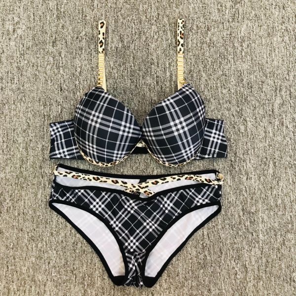 Plus Size Bra Underwear Set Wholesale Best Quality 38-44 C Low MOQ Three Quarters 3/4 Cup Underwear Set Women