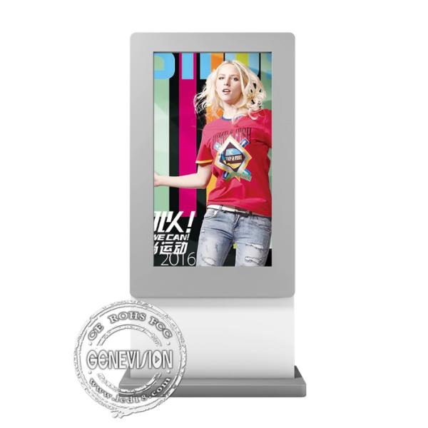Ultra Thin Metal Case Outdoor Digital Signage 65‘’ Android Taxi Bus Dual Wifi Advertising Display