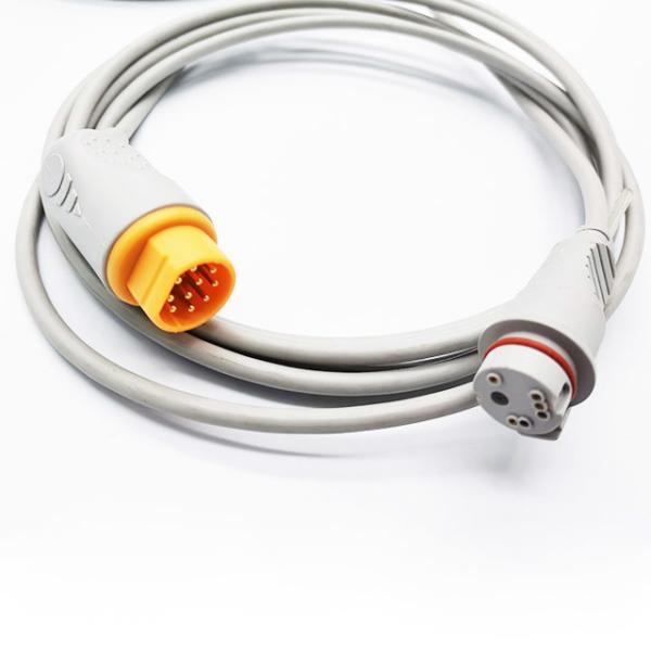 Aprovação 684082 CE/ISO13485 compatível do cabo 13ft Siemens do conector IBP do BD