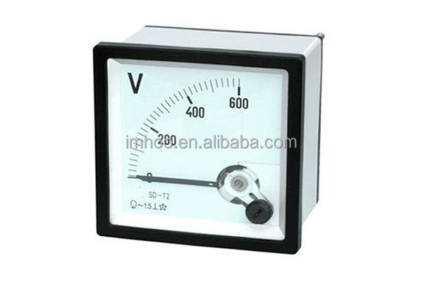 Analog Meter 72*72 AC 600V Voltmeter