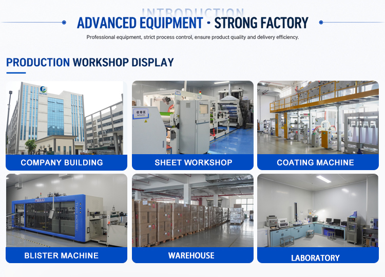 Moisture Proof Antistatic PET Plastic Sheet with Customized Thickness for Thermoforming and Blister Packaging