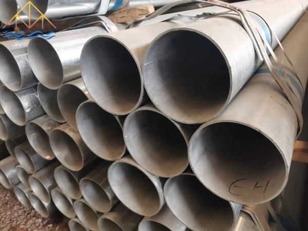 ASTM A53 Tubo de aço galvanizado parede espessa 20 mm Tubos redondos galvanizados