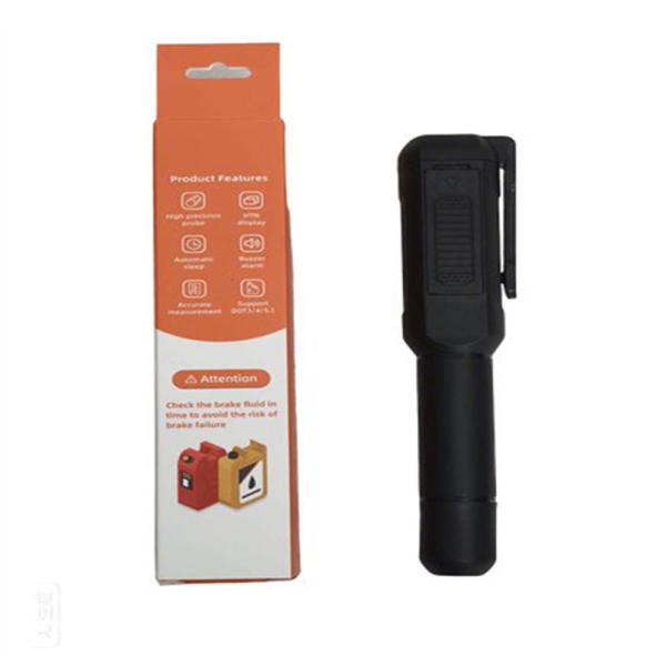 DOT3/DOT4/DOT5.1 Brake Fluid Tester DetectorTool Metal Probe With Display Screen Indicator Light