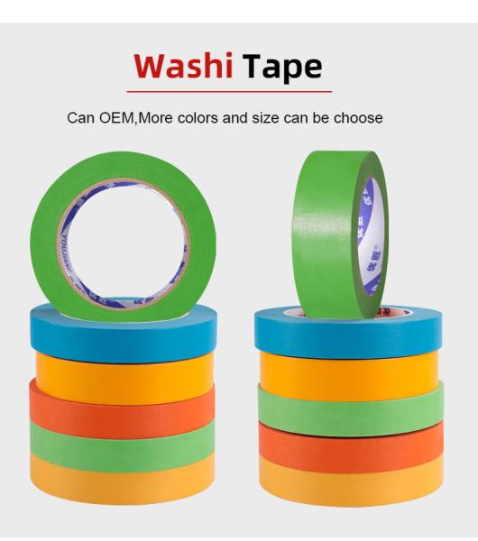 YOUJIANG Automotive Masking Tape For Painting And Aluminum Boat With Rubber Adhesive