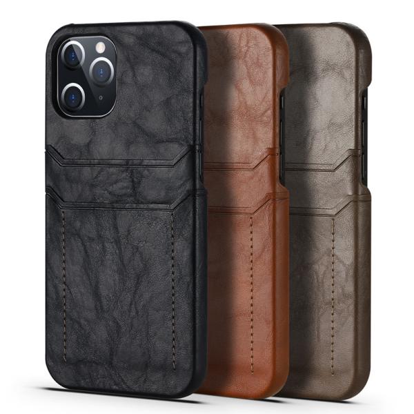 PU Leather Card Pocket Phone Case , Retro Phone Cover Eco Friendly  For Iphone